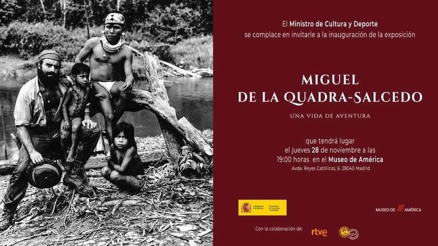 Exposición en Madrid sobre la vida del navarro De la Quadra-Salcedo, &quot;el último gran aventurero&quot;