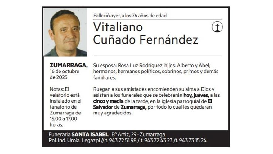 Vitaliano Cuñado Fernández