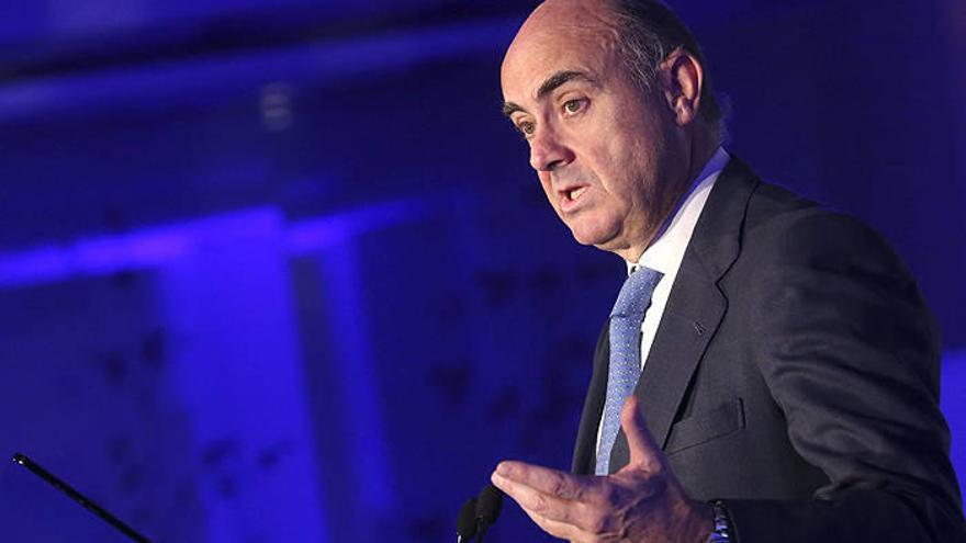 El ministro de Economía, Luis de Guindos