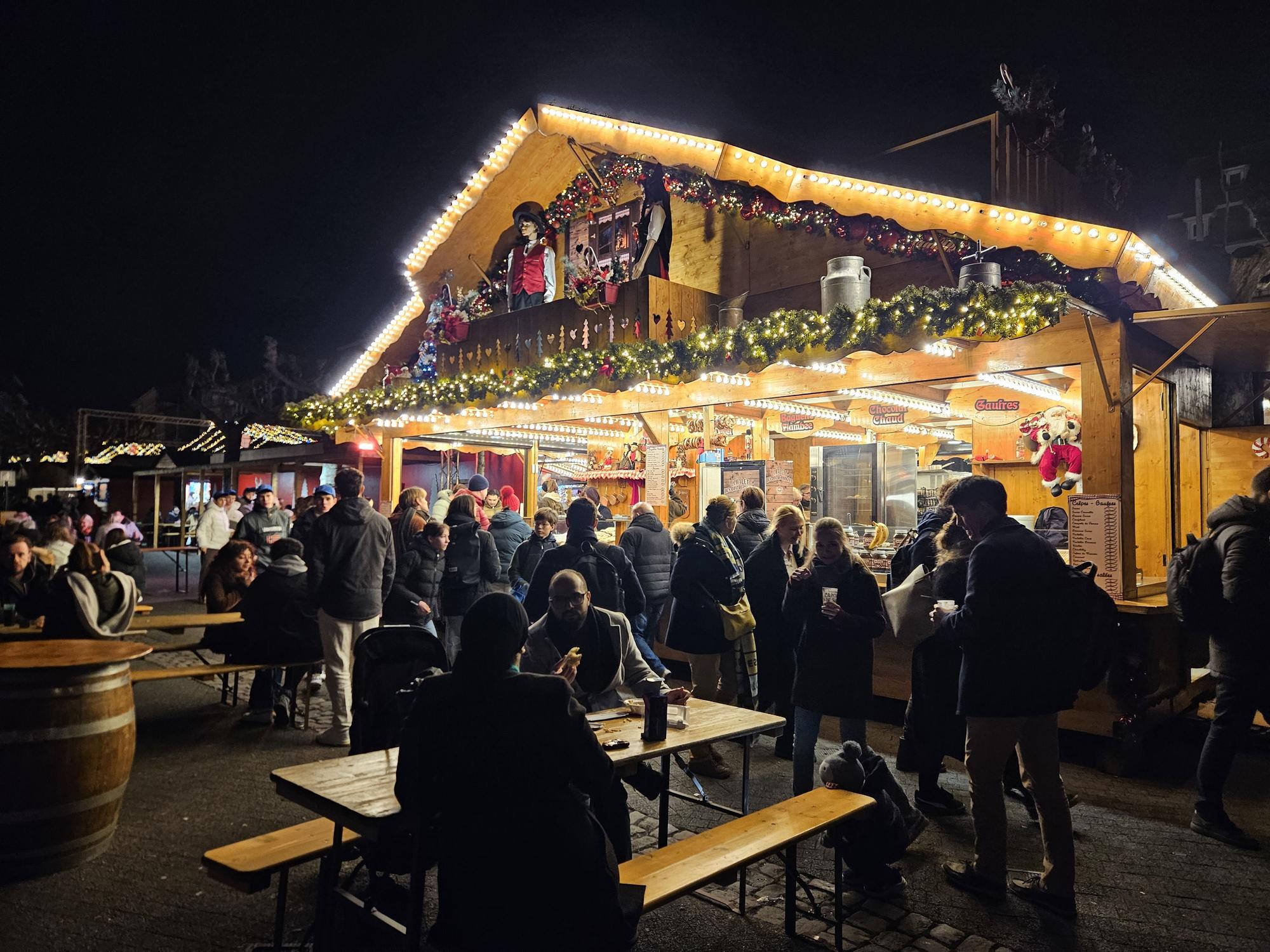 En imágenes: vizcainos por Estrasburgo: mercados de Navidad, estadio de fútbol...