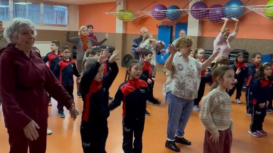 La 'Patrulla Cuidadana' de Larraona: escolares ayu