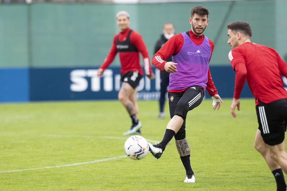 Entrenamiento de Osasuna del 10 de abril