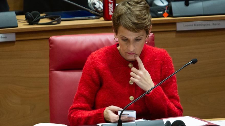 Chivite aguanta y no adelantará elecciones: expira el plazo y los navarros votarán en mayo de 2027