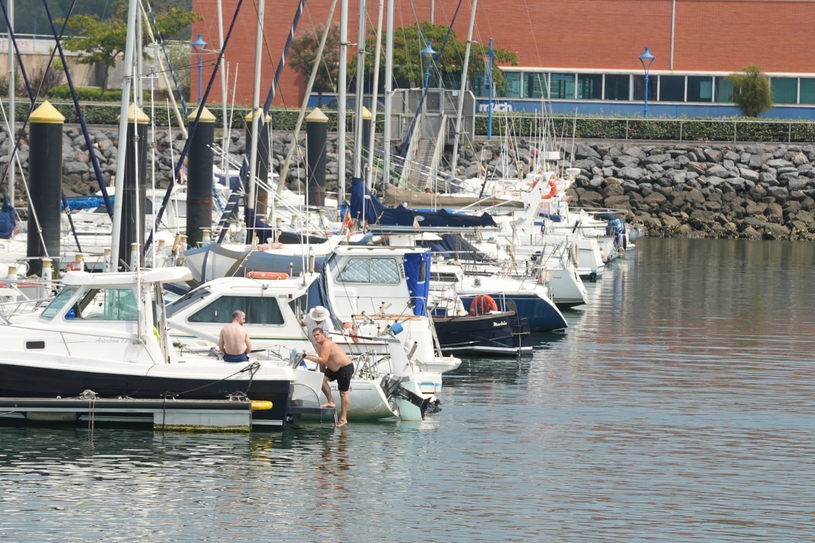 En fotos: Bizkaia vuelve a achicharrarse