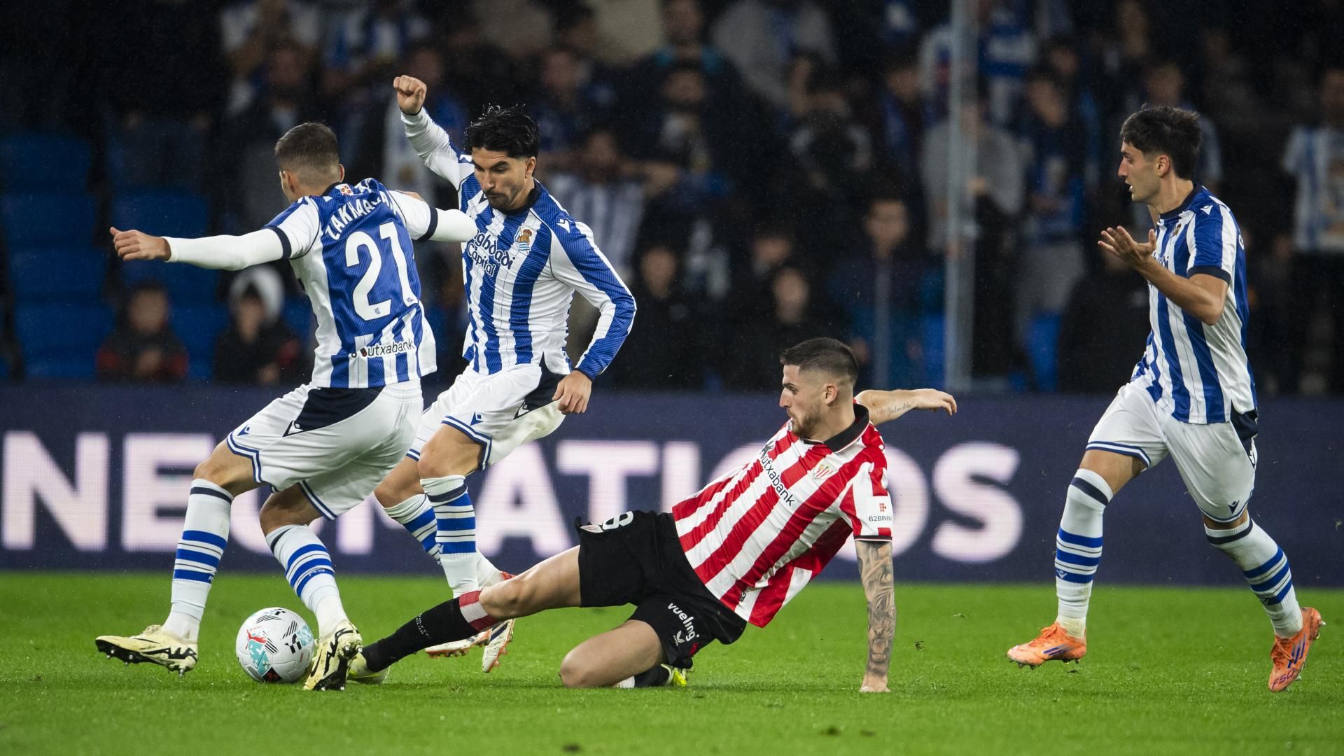 El Real Sociedad-Athletic, en imágenes