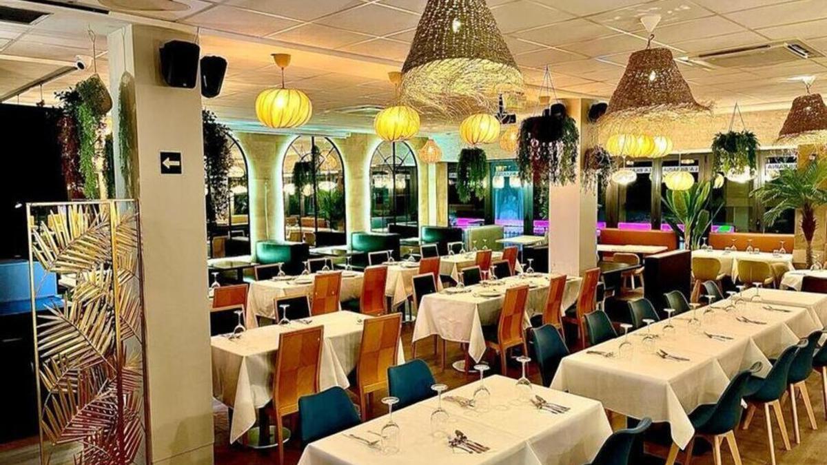 El interior del restaurante La Biilbaína de Vitoria