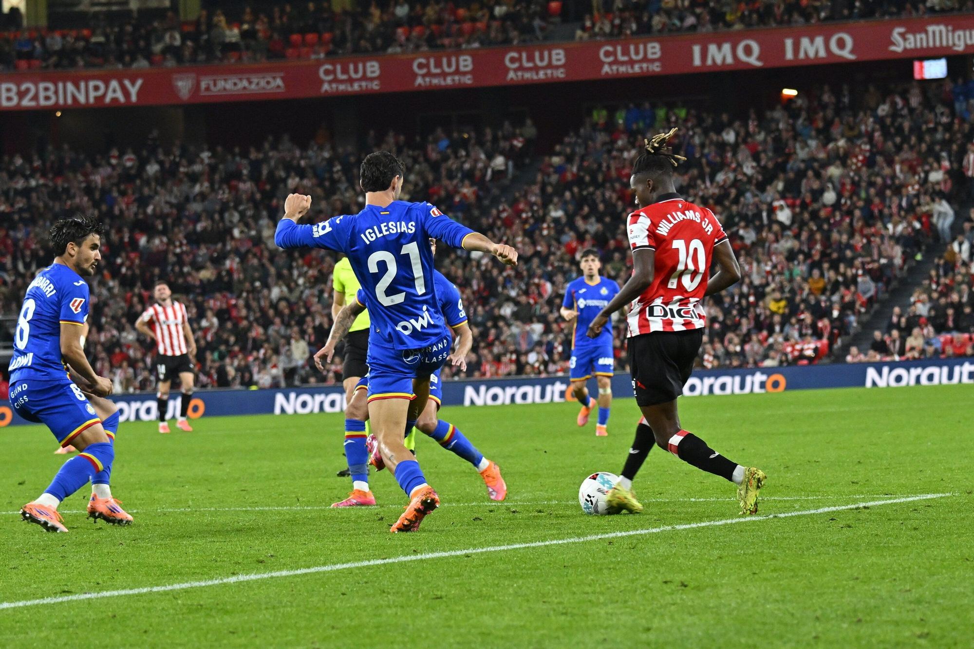 El Athletic-Getafe, en imágenes