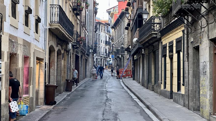 Bergara: corte de la calle Bidekurutzeta este viernes por las demoliciones en el antiguo Novedades