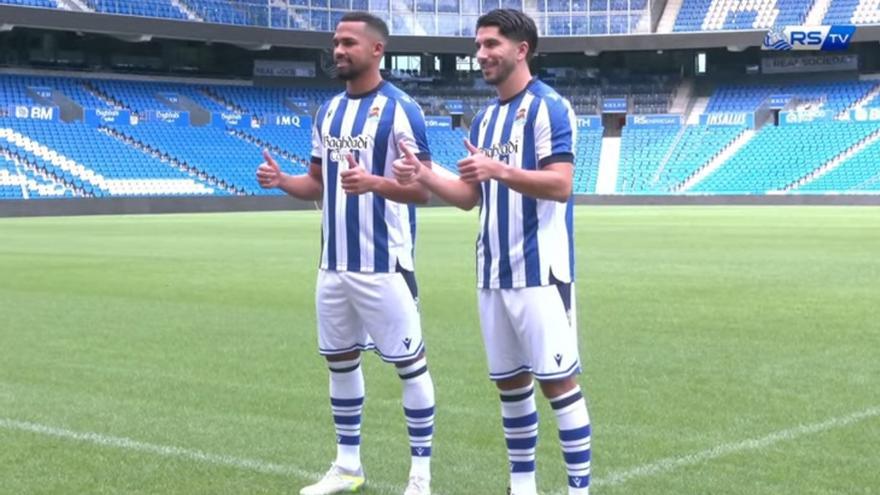 Yangel y Soler: &quot;La Real es el sitio perfecto&quot;