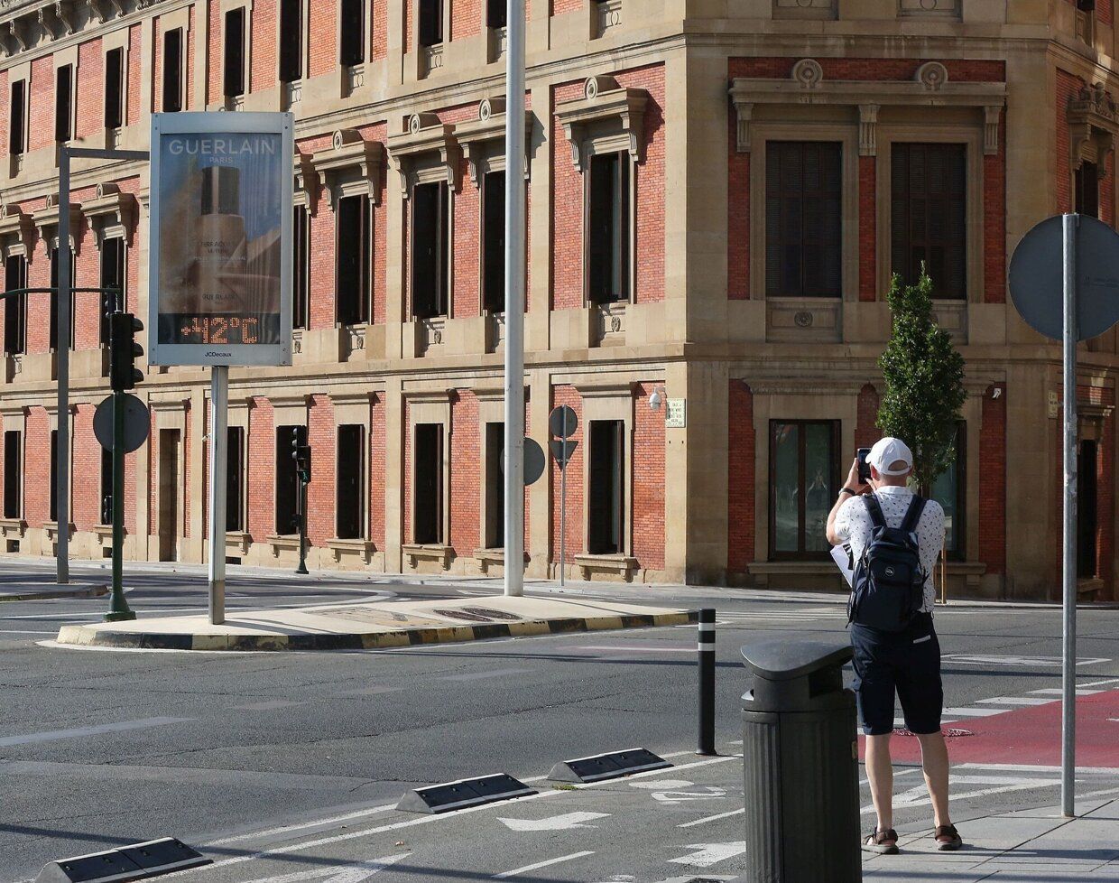 Ola de calor en Navarra: Pamplona se achicharra