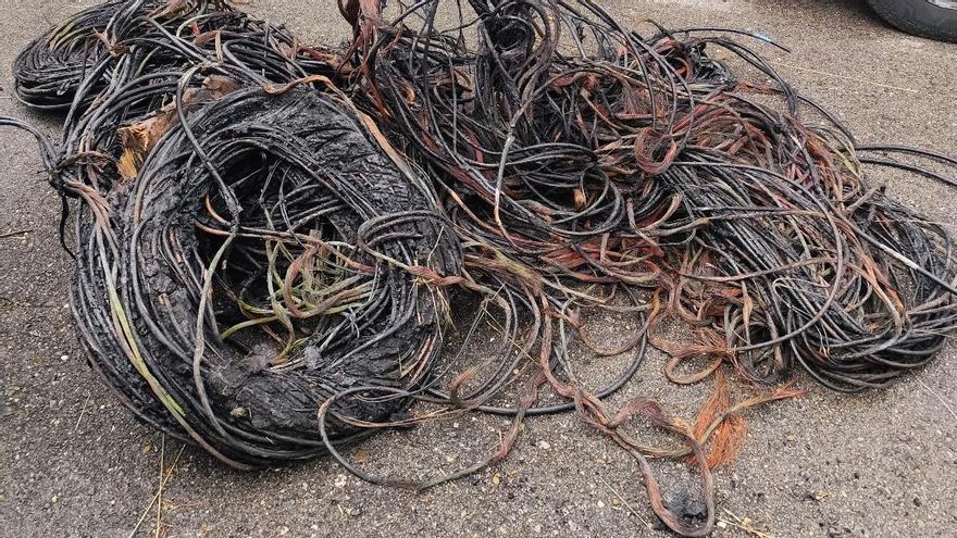 Operación Taula 2025: robo de cable en Navarra