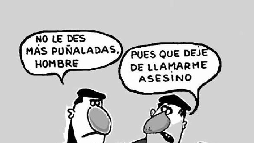 Ilustración de Gila que abre la cubierta de la antología de &#039;La Codorniz&#039;, revista fundada hace ahora 70 años.