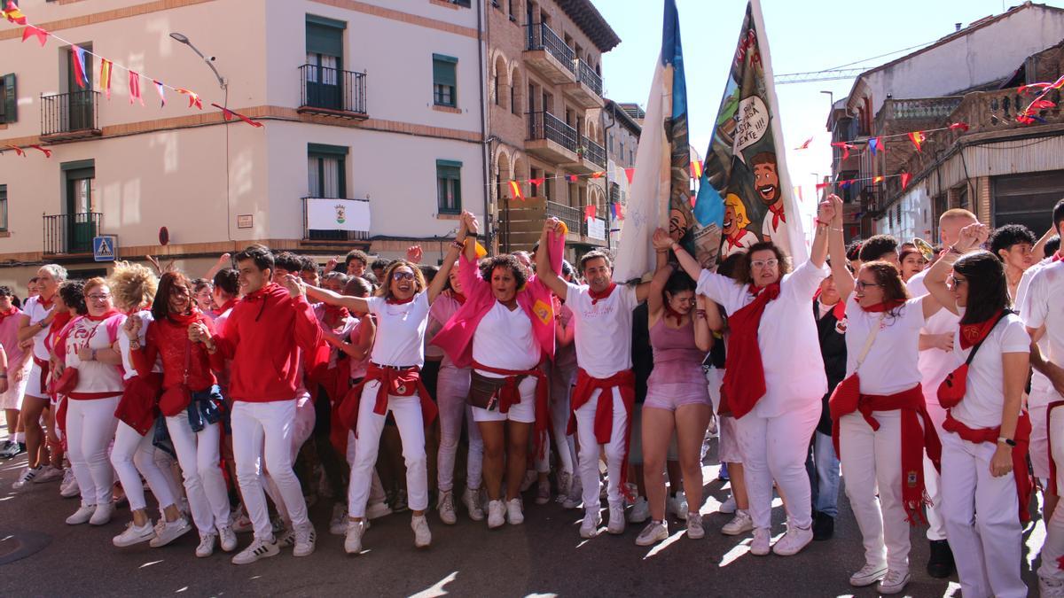 Fotos del cohete de Corella