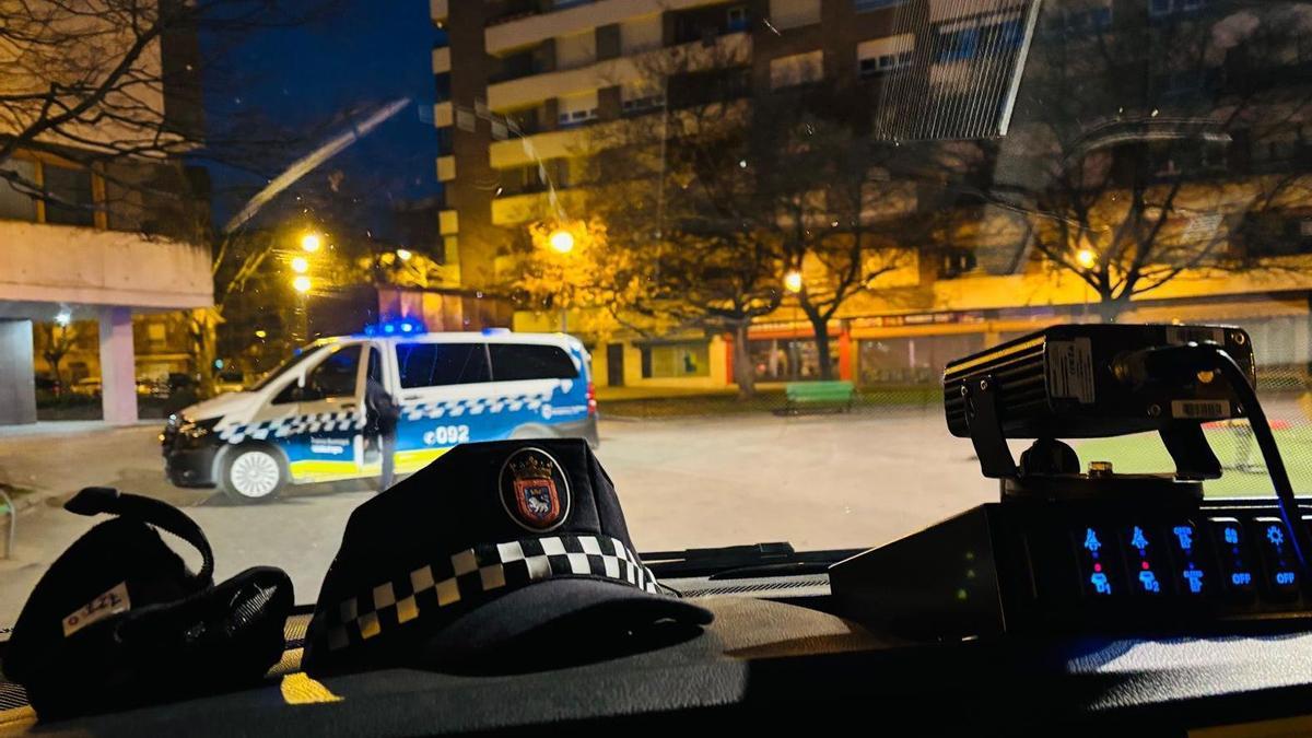 Dos menores detenidos y siete identificados tras dos incidentes violentos en Pamplona