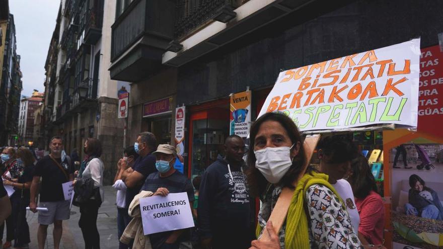 Los vecinos de Somera piden revitalizar la calle