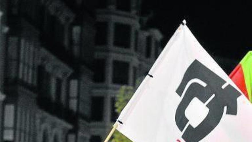 Asistentes a la marcha del sábado en Bilbao.