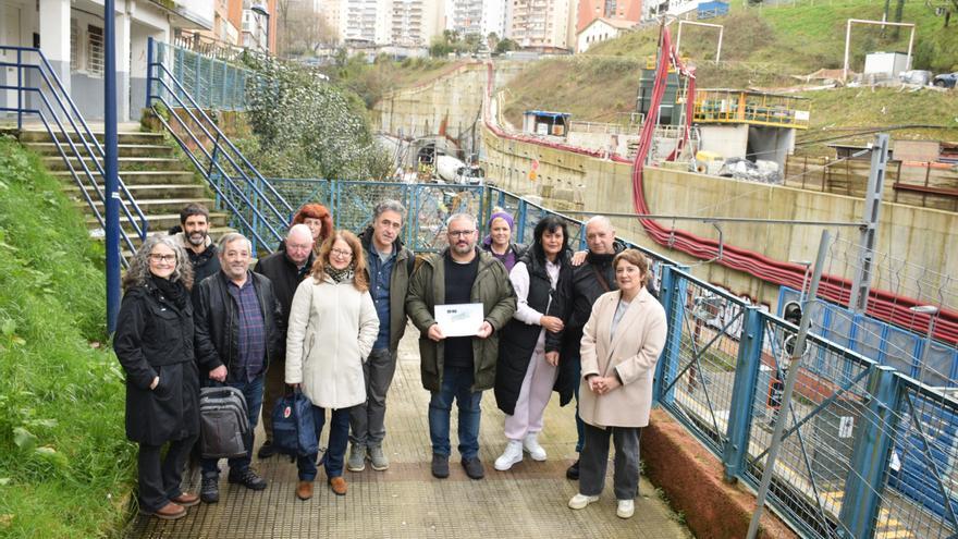 Errenteria: Euskal Trenbide Sarea cubrirá la trinchera del Topo en Galtzaraborda