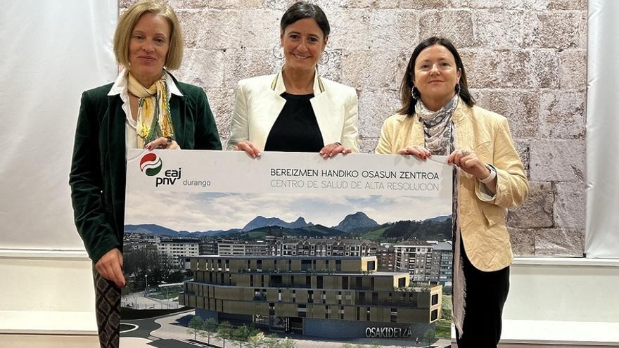 El PNV denuncia el bloqueo para el avance del hospital de Durango