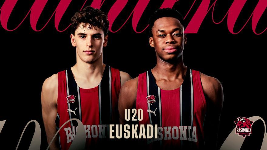 Dos baskonistas, convocados con Euskadi U20