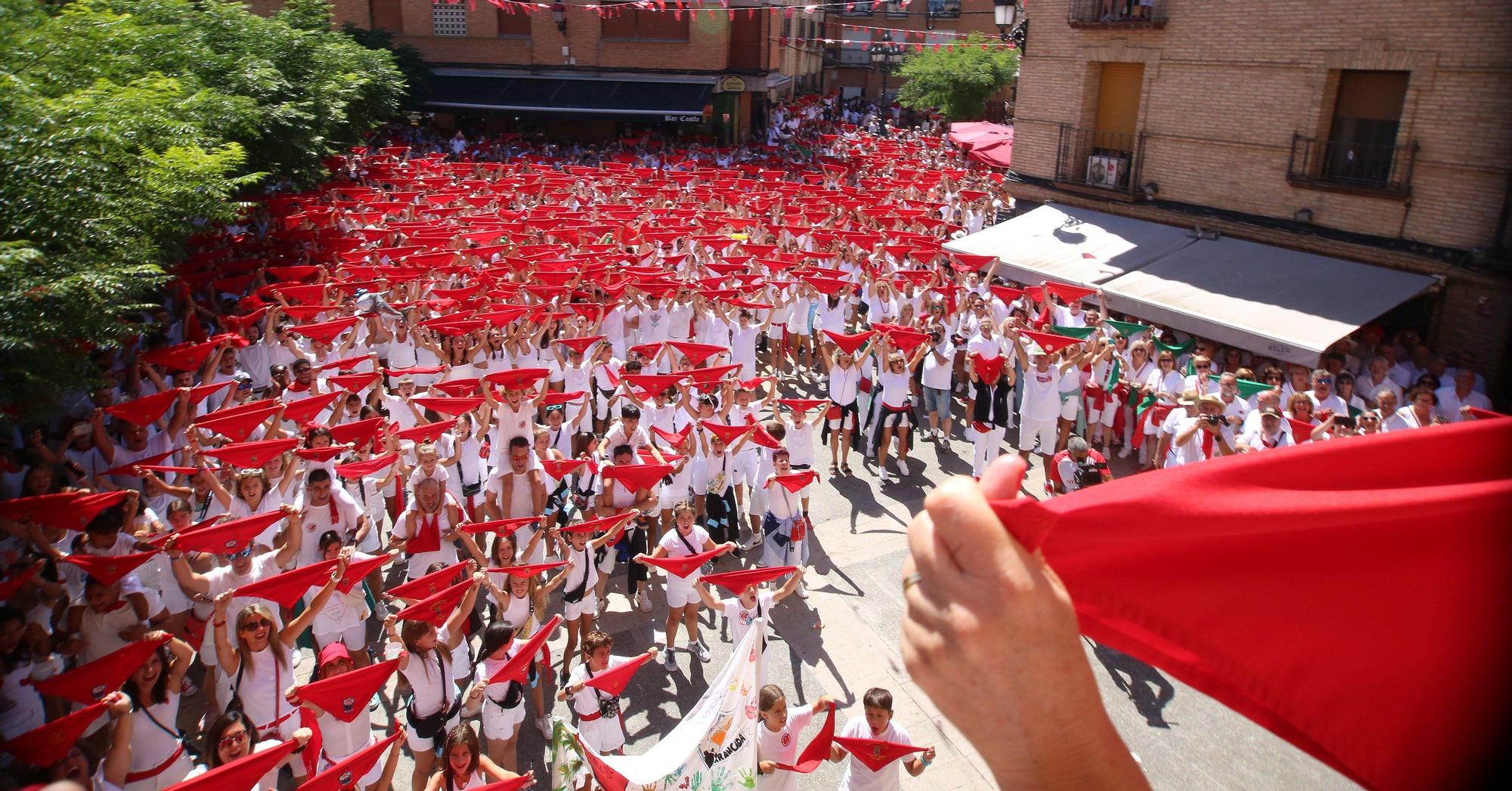 Fotos del cohete de Marcilla