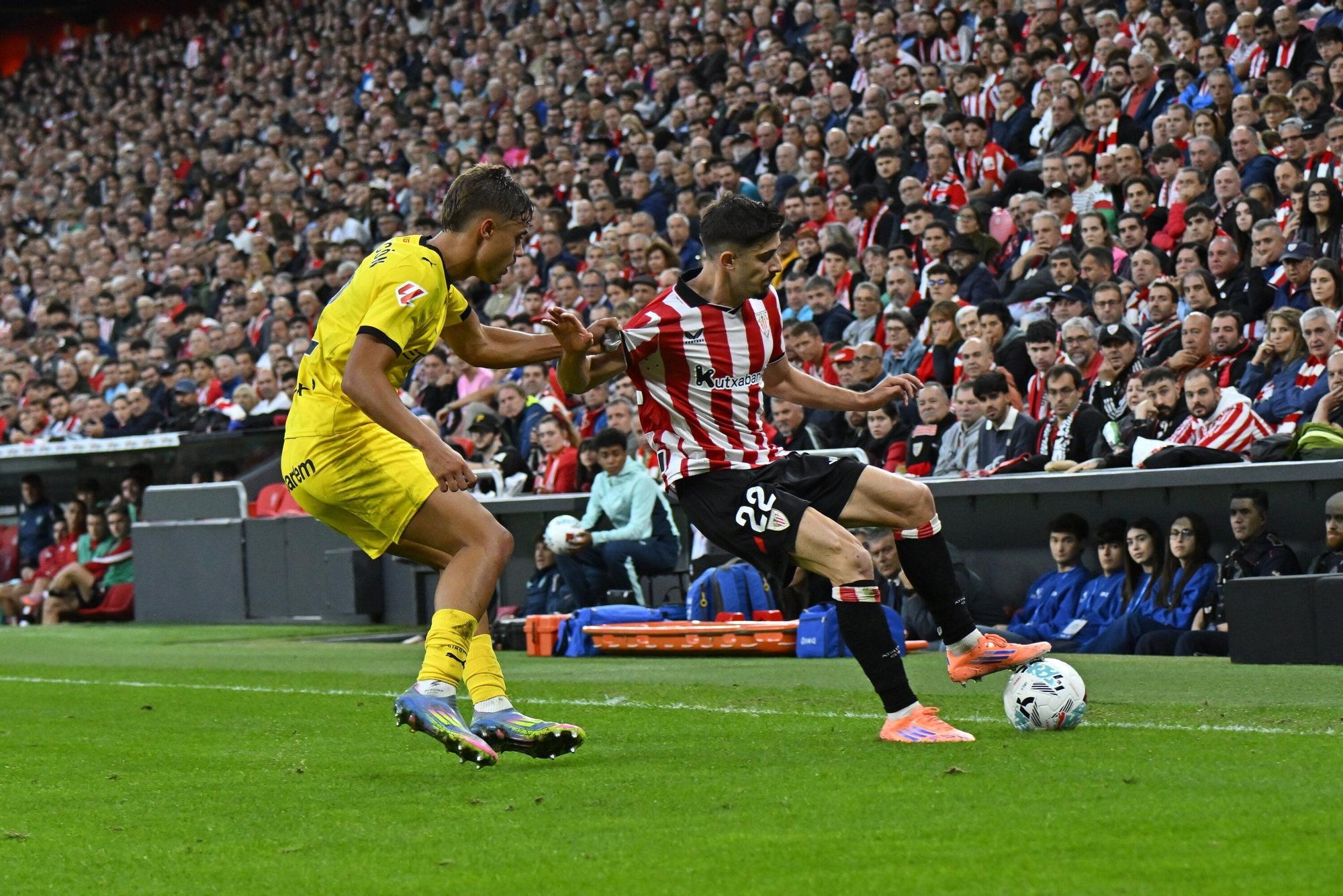 El Athletic-Girona, en imágenes