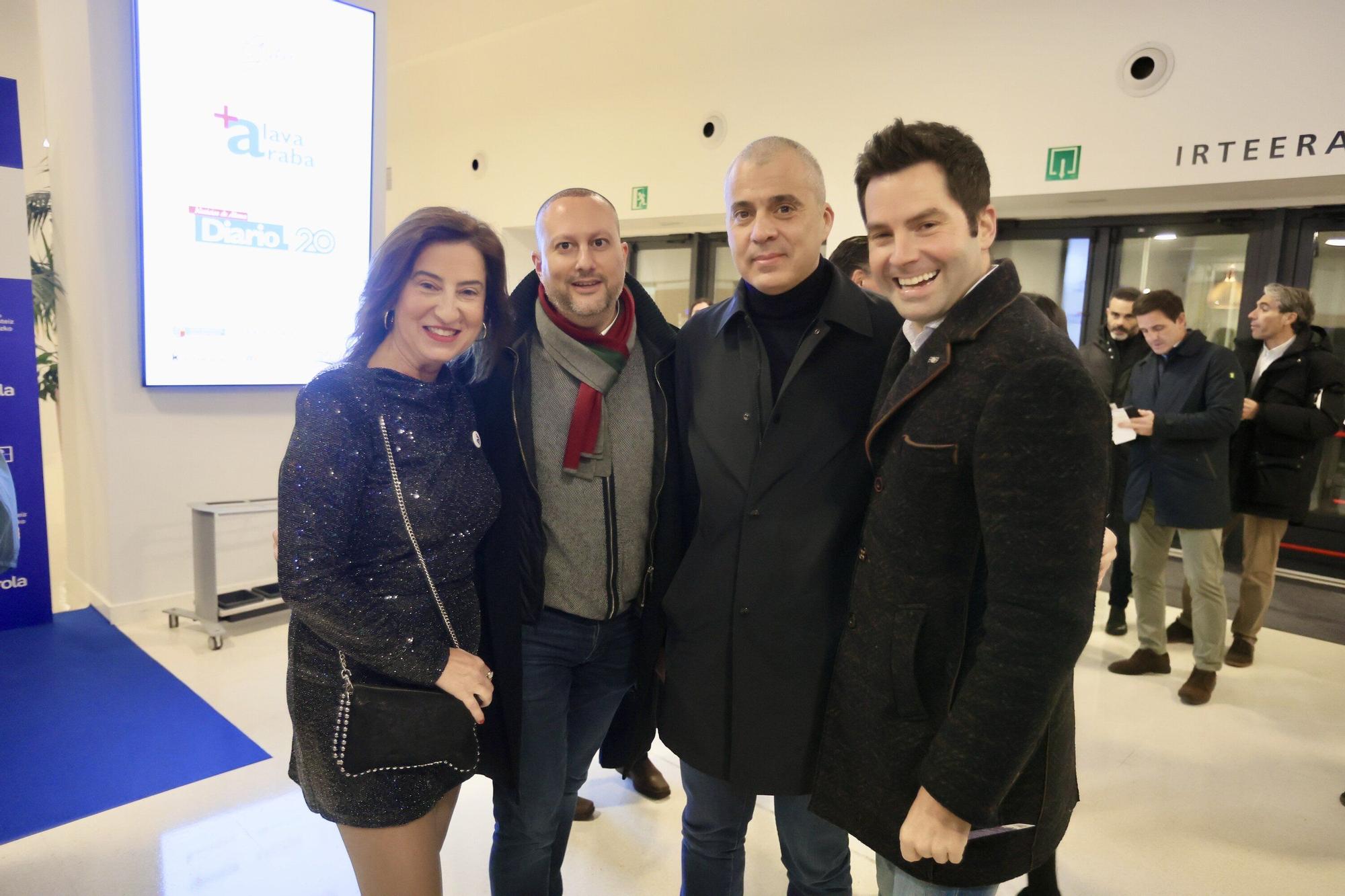 En imágenes: Más de 600 invitados celebran los 20 años de DNA en los Premios +Álava Sariak