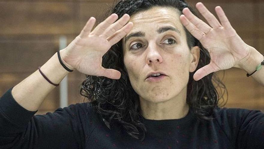 Maialen Lujanbio, bertsolari txapelketa nagusiko irabazlea.