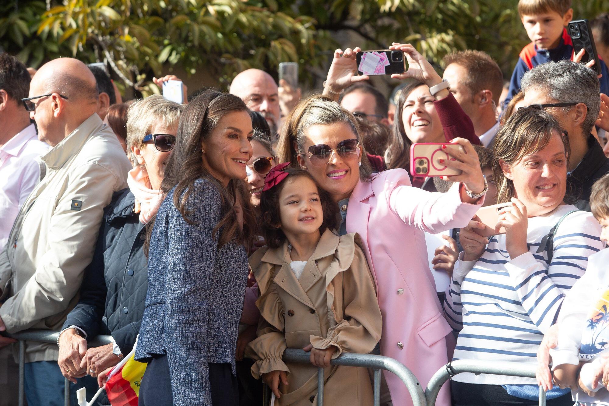 Fotos de la visita de los Reyes a Olite y Tudela