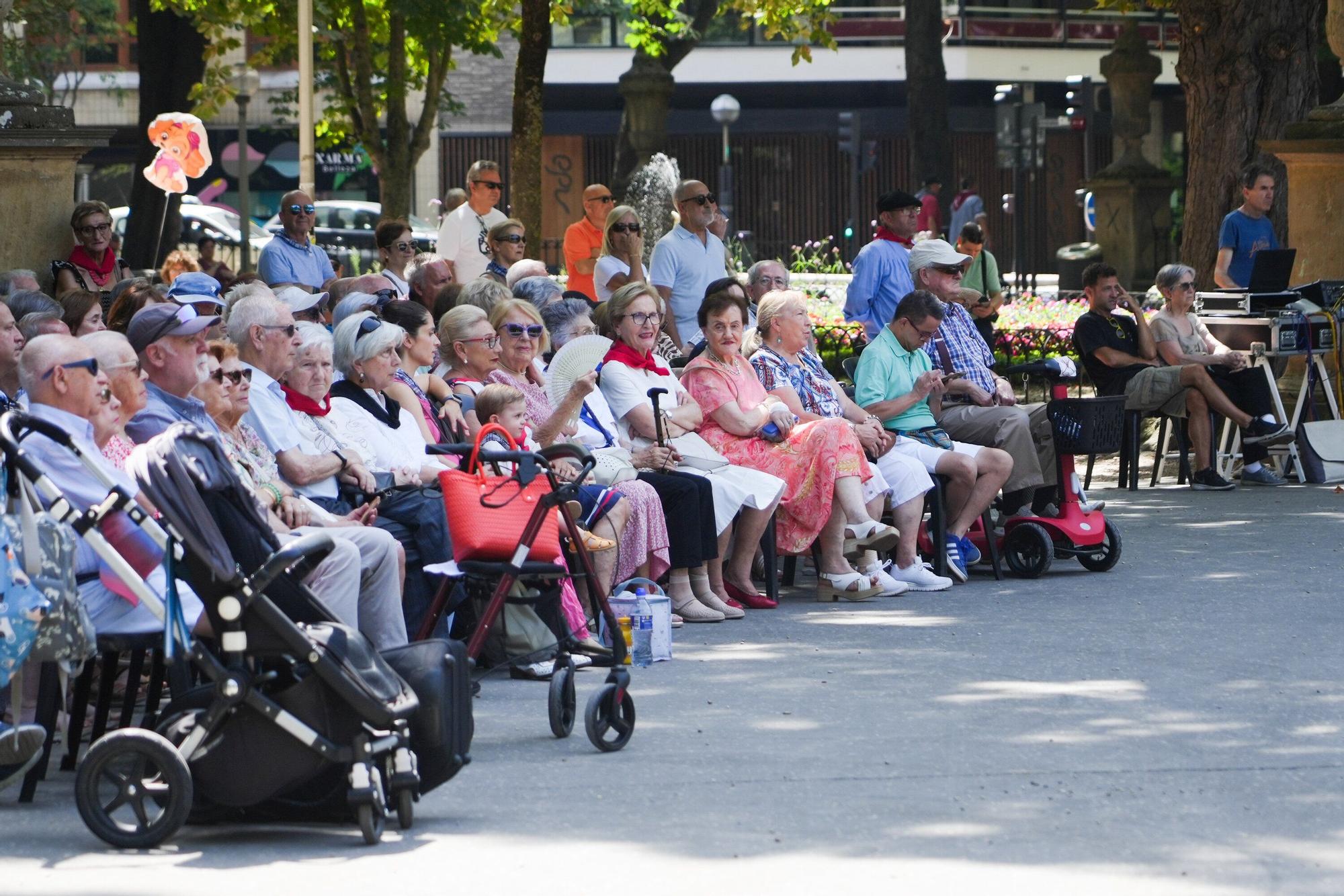 En imágenes: La Banda Municipal de Música anima el parque de La Florida en La Blanca