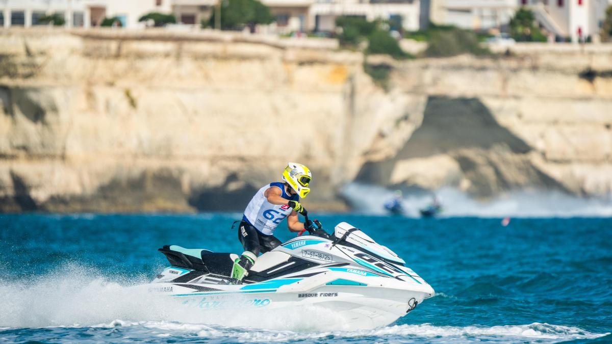Ian Traba, en la ciudad costera italiana de Torre Dell’Orso.