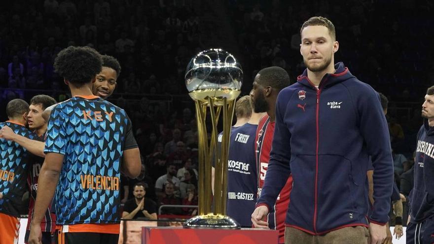 Tadas Sedekerskis, operado este martes en Barcelona