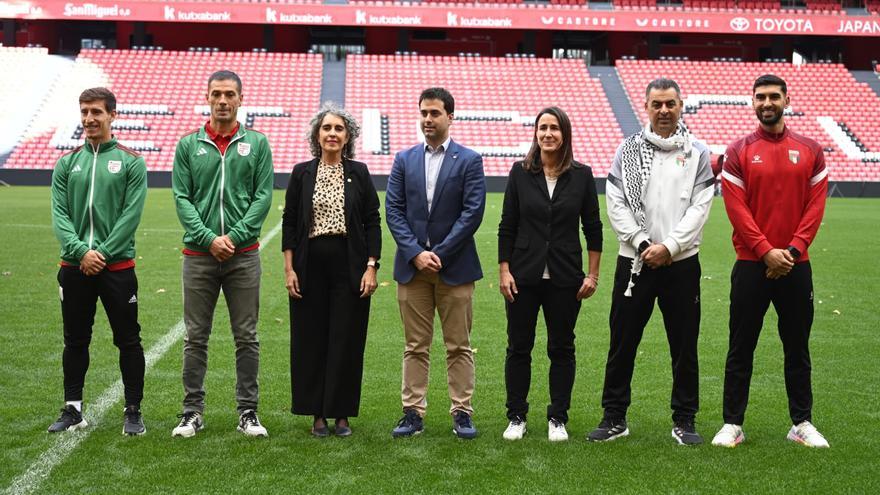 “El partido entre la Euskal Selekzioa y Palestina es un mensaje para el mundo”