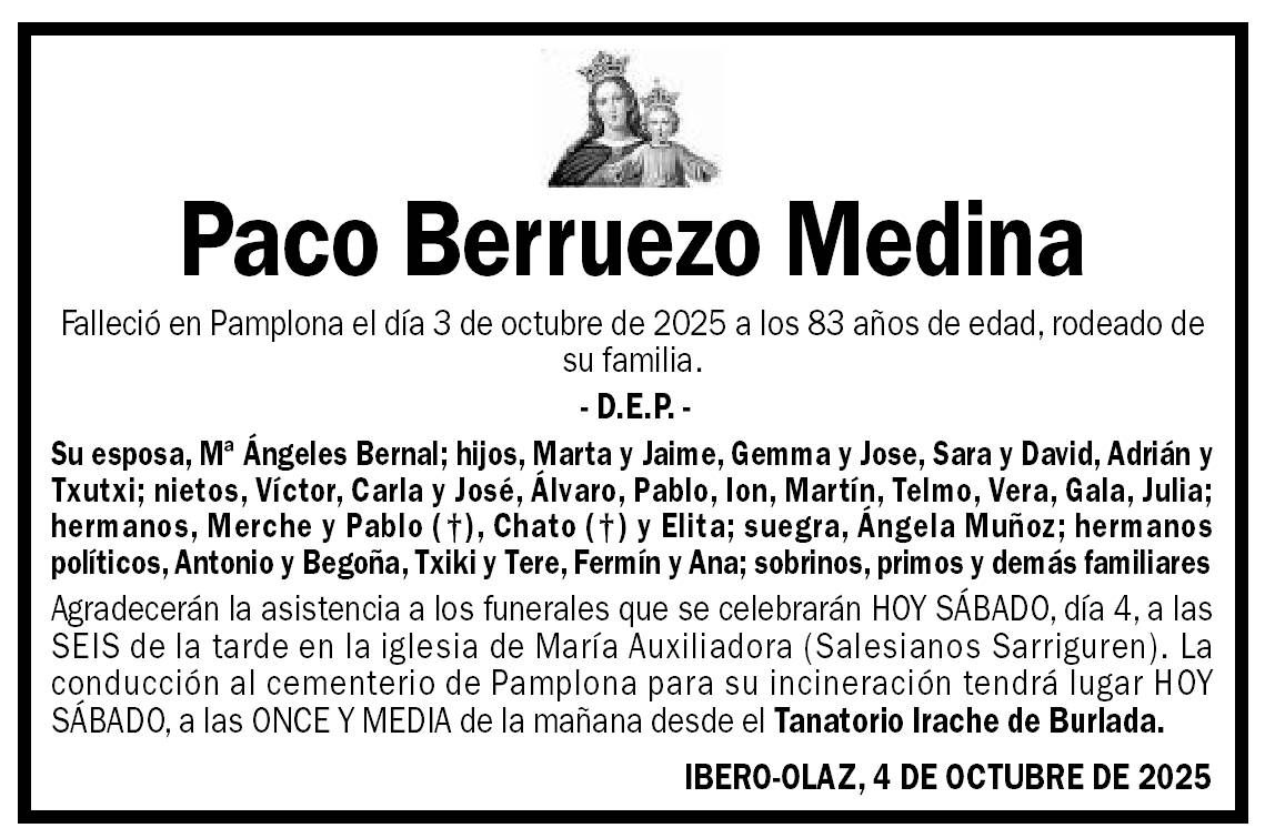 Paco Berruezo Medina