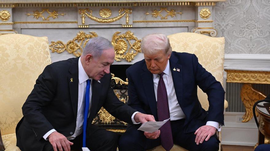 Trump propone supervisar un Gobierno para Gaza sin Hamás y abre puerta al Estado palestino