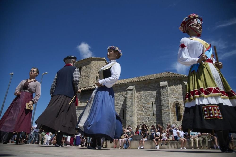 El grupo de dantzas Lakarri del Valle de Egüés