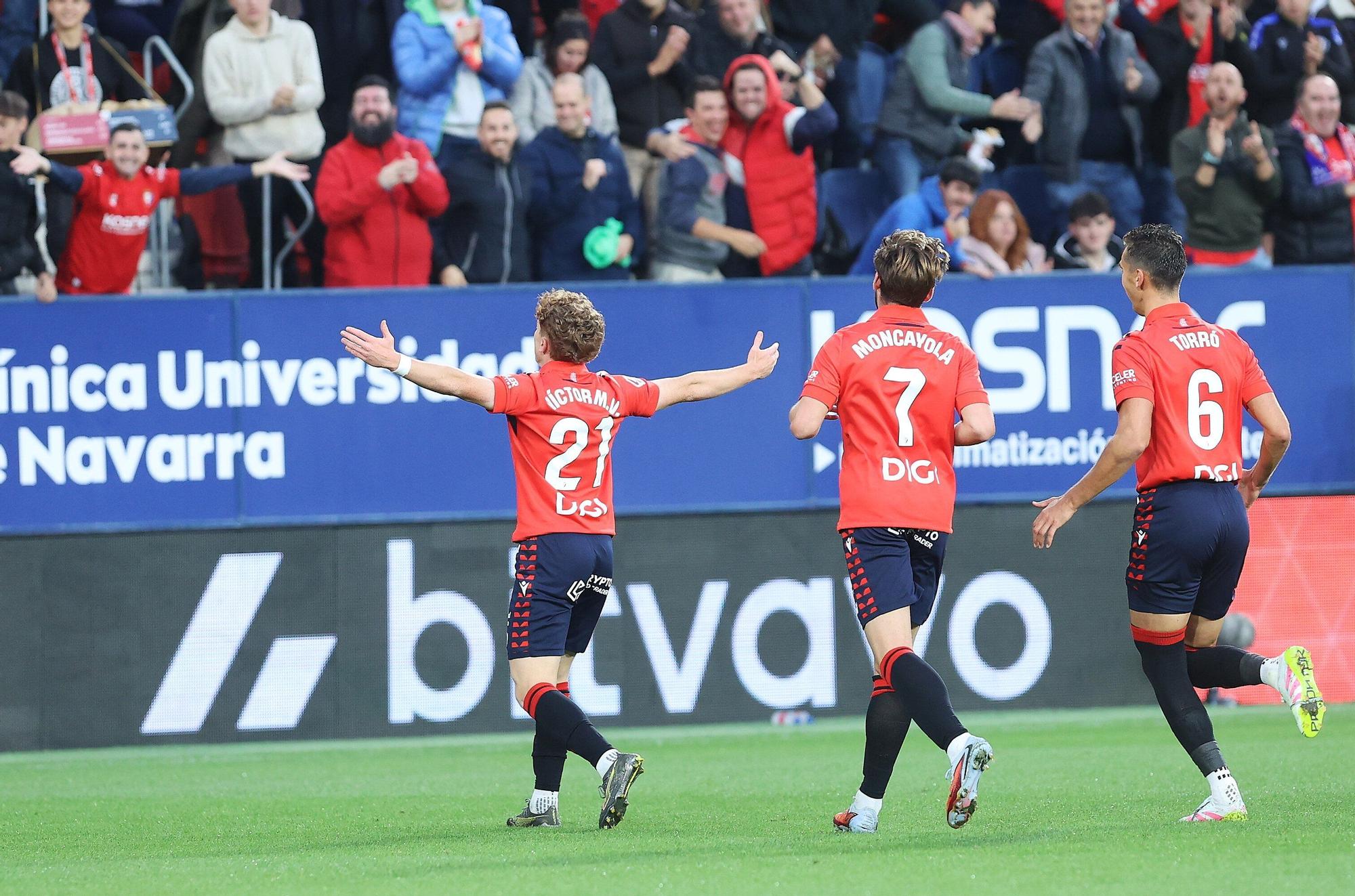 Las mejores imágenes del Osasuna-Elche