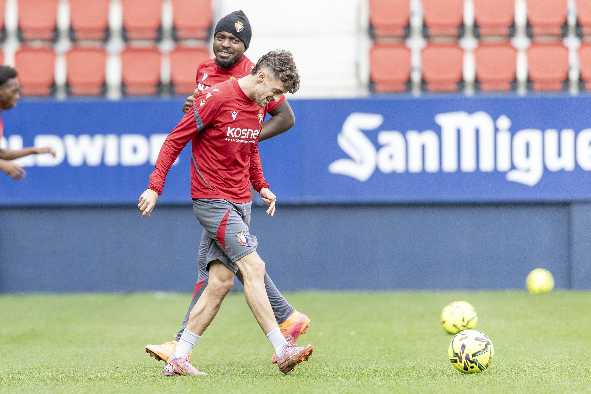 Fotos del entrenamiento de Osasuna de este 6 de noviembre