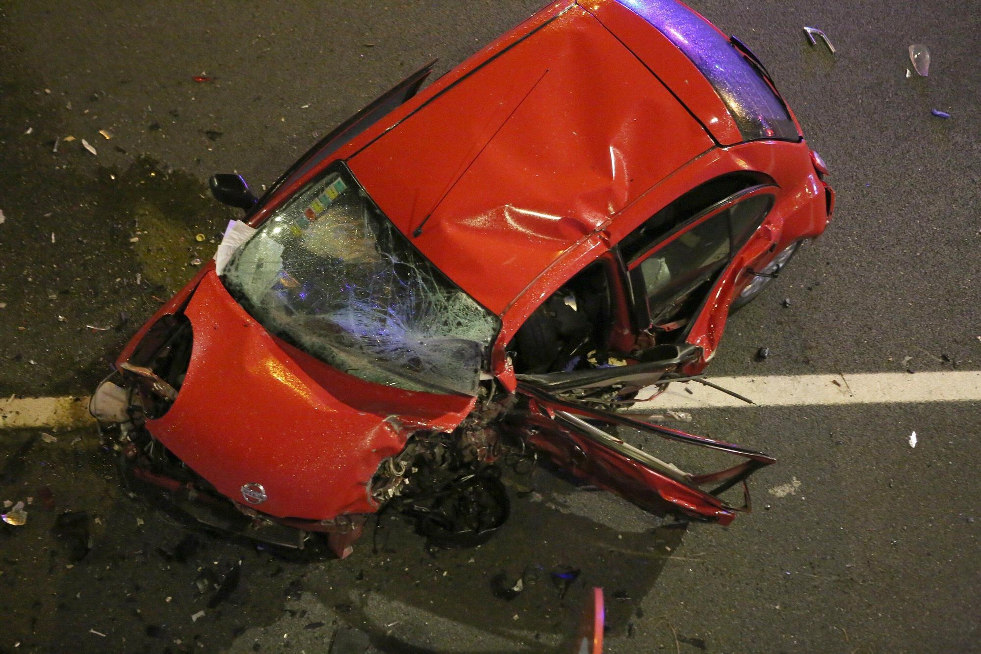 Grave accidente en Zizur