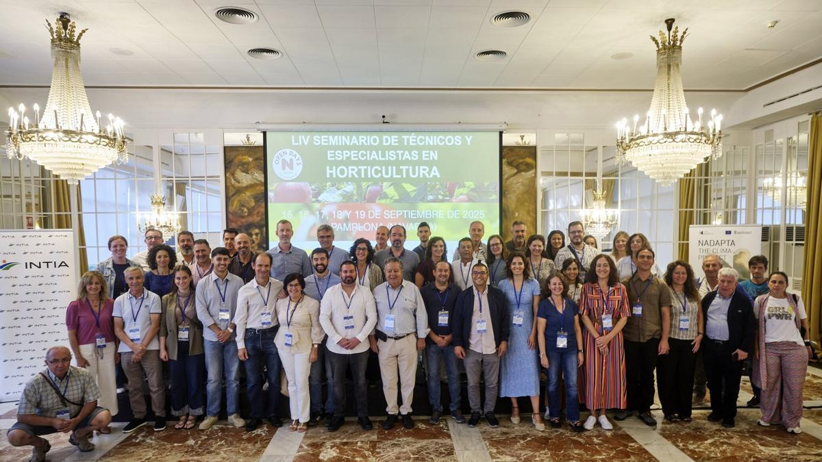 Participantes en el seminario que se celebra esta semana en Navarra.