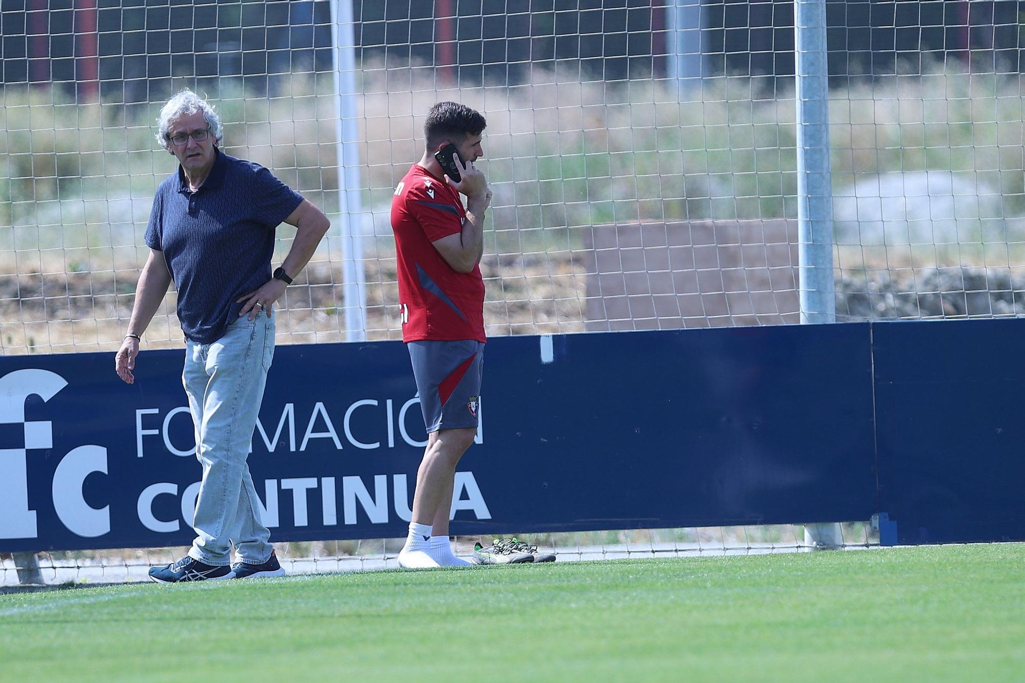 Entrenamiento de Osasuna (18/07/2025)