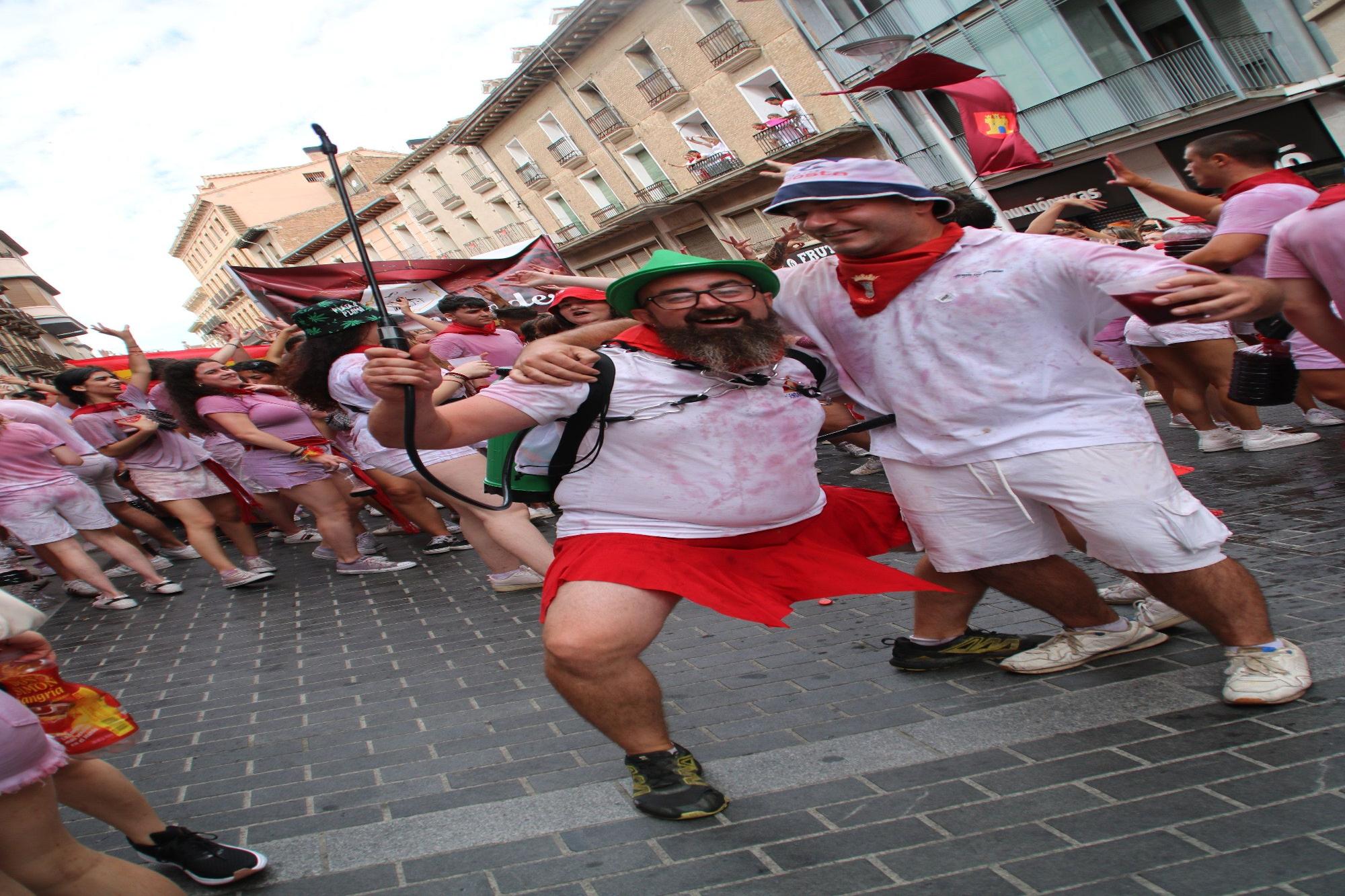 Fotos del cohete de las fiestas de Tudela 2025