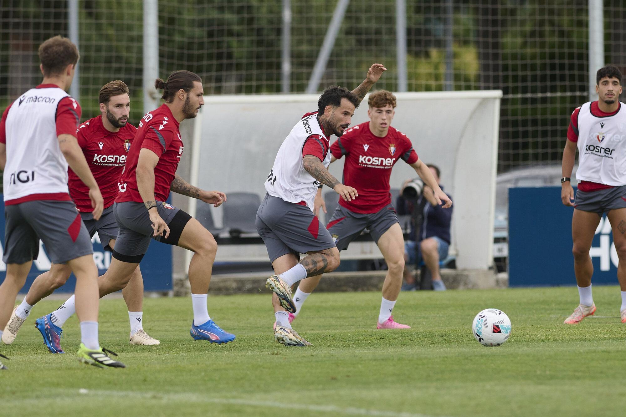 Fotos del entrenamiento de tarde de Osasuna (23/07/2025)