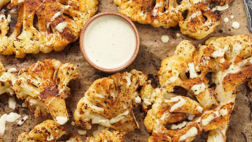 Menú fin de semana: coliflor al horno, albóndigas y pizza dulce