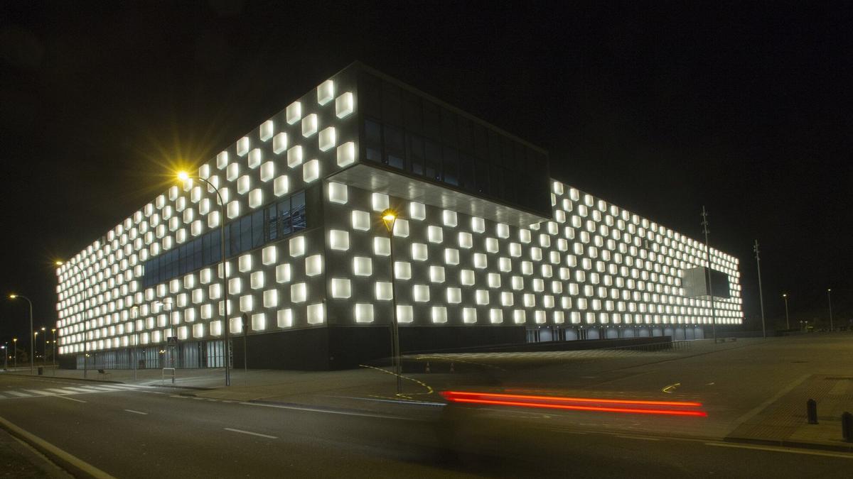 Exterior del Navarra Arena.
