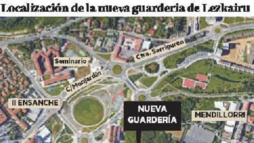 La escuela 0-3  de lezkairu,  la primera con espacio familiar, se prevé en 2020