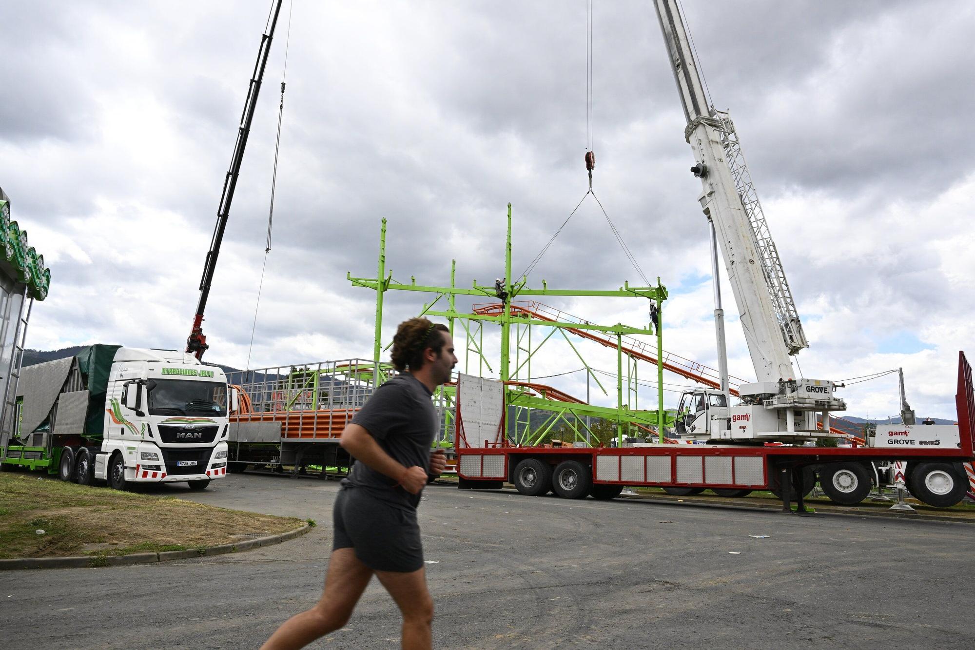 En fotos: las barracas se despiden del parque Etxebarria hasta el año que viene