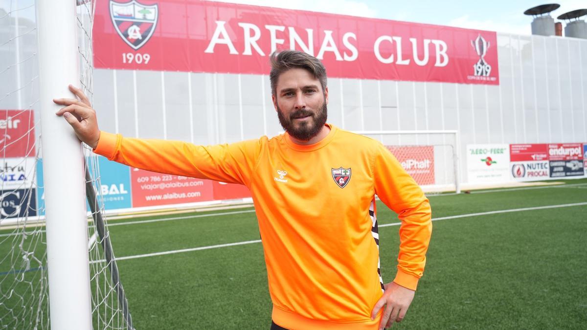 Jon Erice, entrenador del Arenas