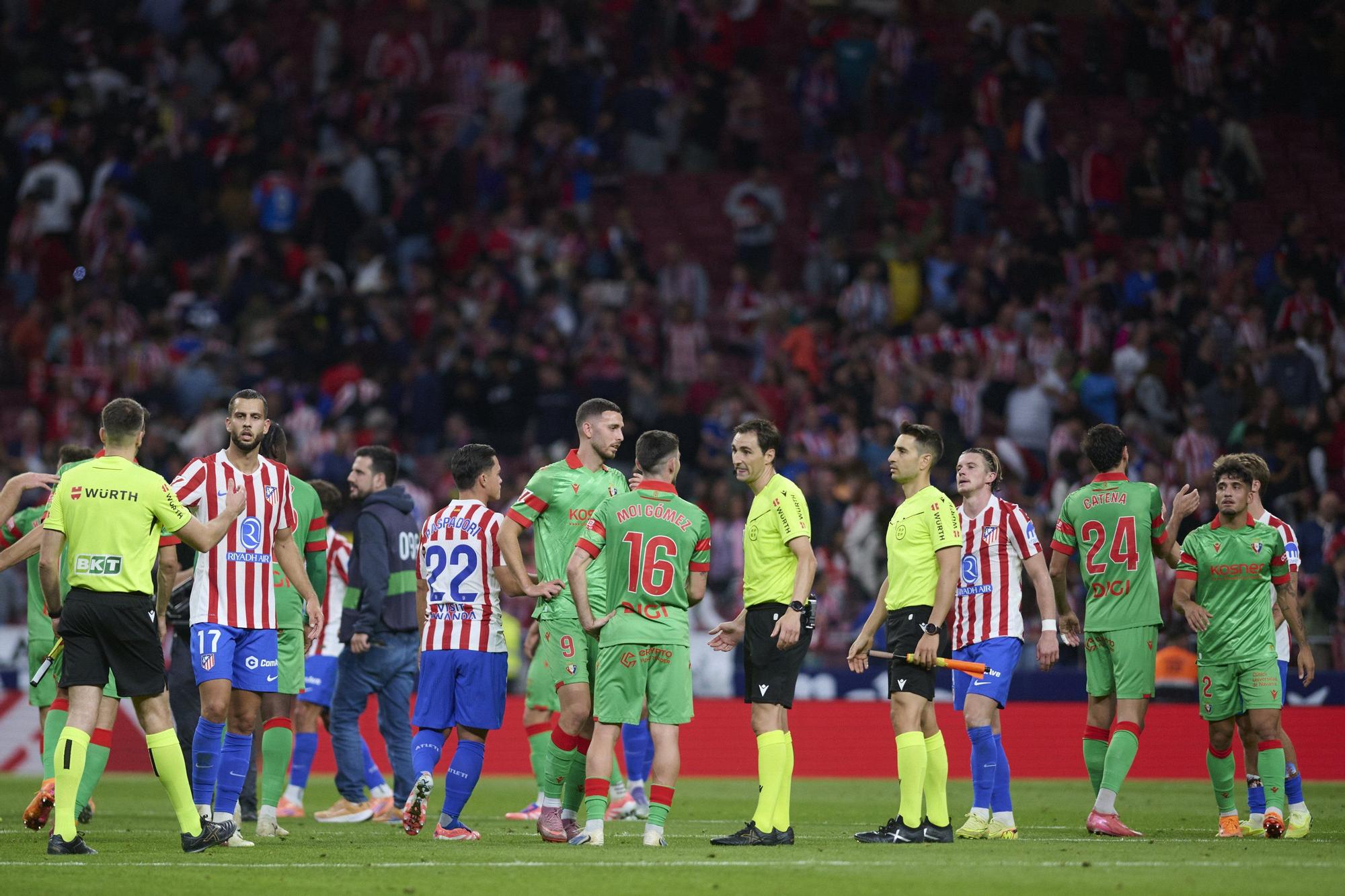 Fotos del partido Atlético de Madrid-Osasuna