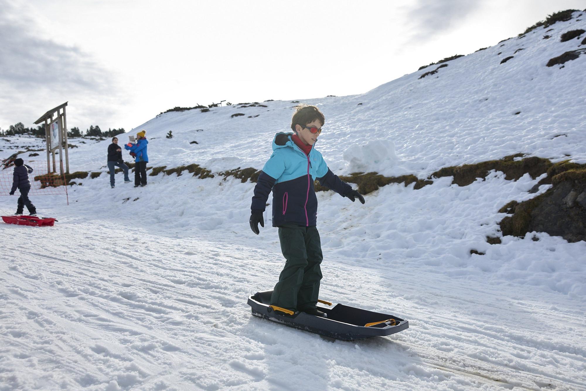 Día de nieve en Belagua