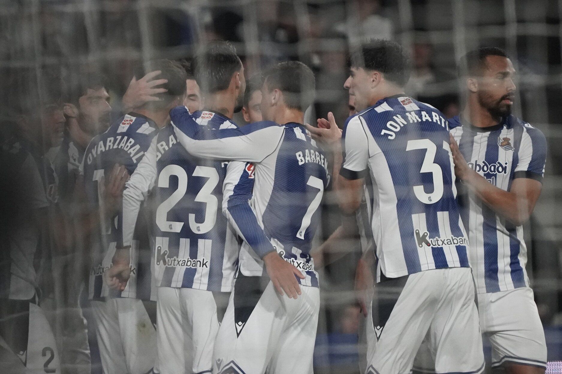 Las mejores imágenes del partido entre la Real y el Sevilla